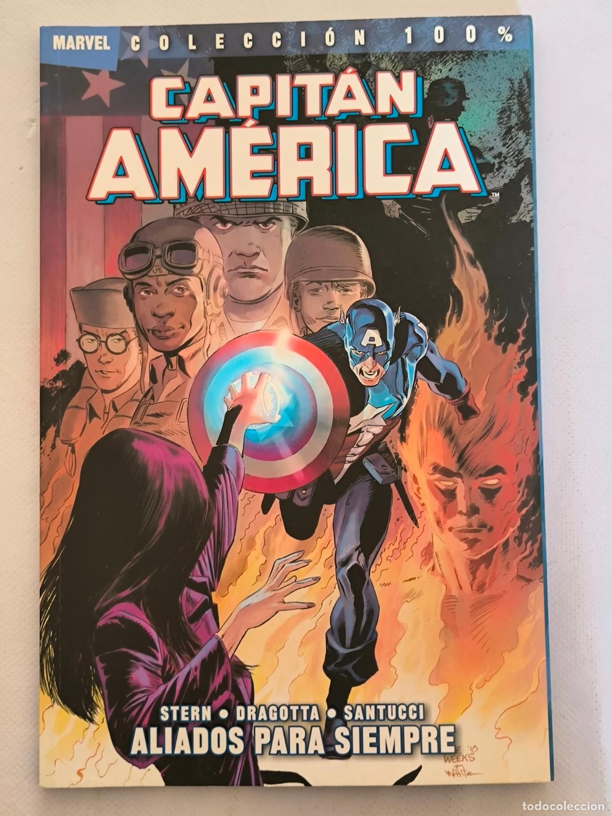C&oacute;mics: CAPITAN AMERICA - ALIADOS PARA SIEMPRE - COLECCION 100% MARVEL - PANINI (FFw)