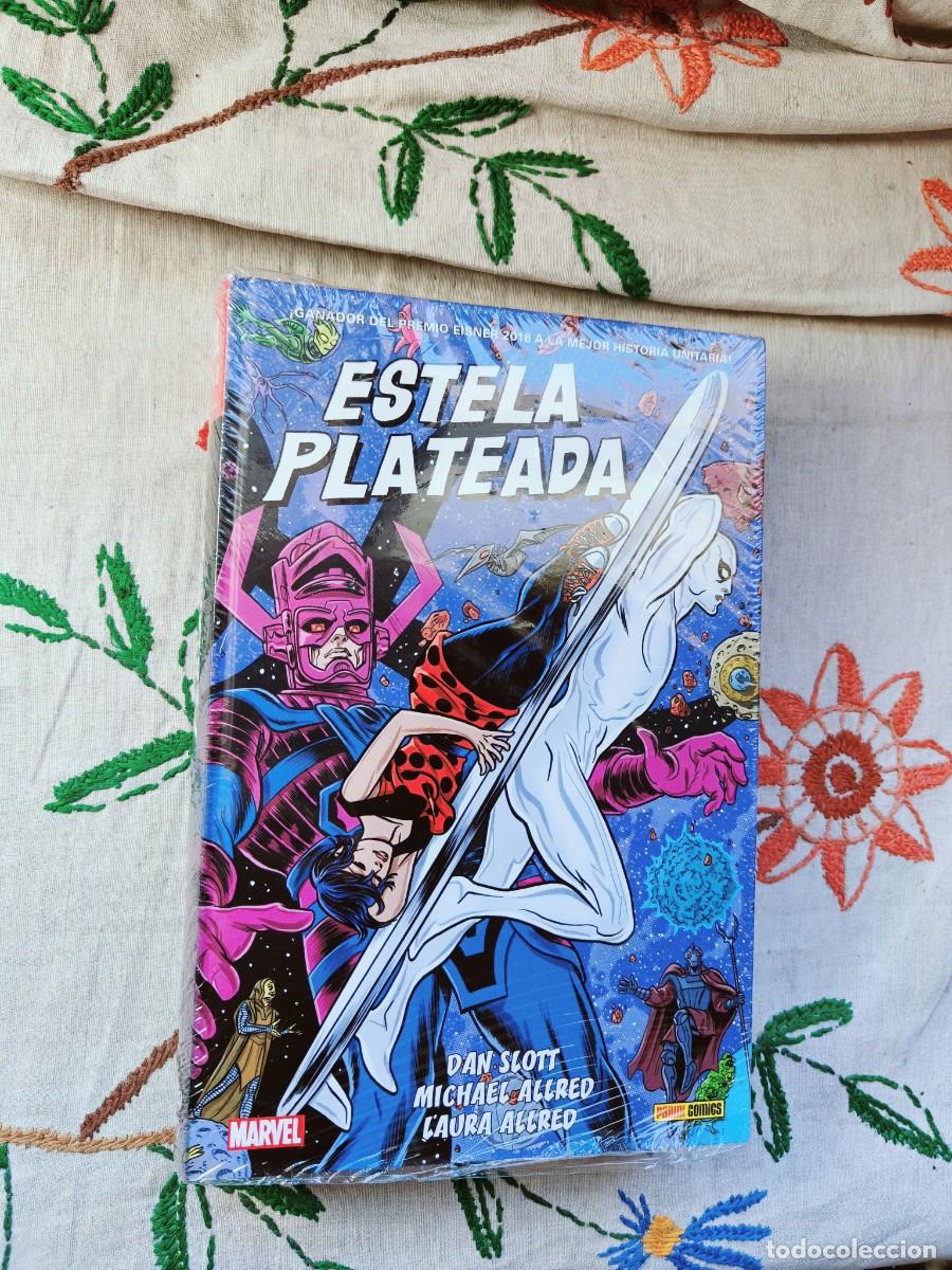 C&oacute;mics: Estela Plateada Slott. Marvel Omnibus. Panini. Tapa dura. Est&aacute; nuevo, en su precinto original.