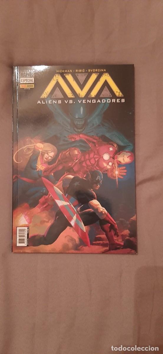 C&oacute;mics: Alien Vs. Vengadores - Hickman / Ribic / Svorcina - Foto 1