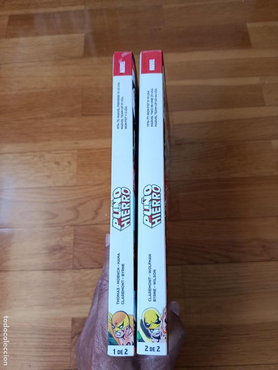 C&oacute;mics: PU&Ntilde;O DE HIERRO MARVEL LIMITED EDITION COMPLETA - Foto 3
