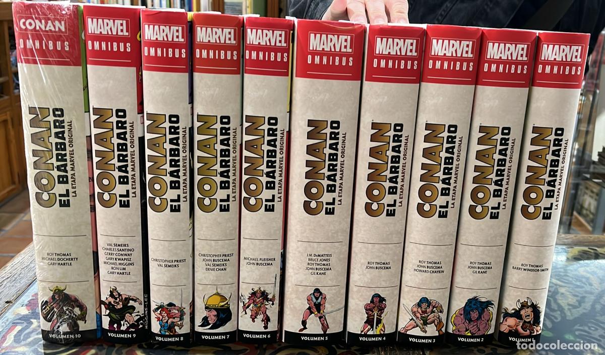 C&oacute;mics: Conan El B&aacute;rbaro. 10 vols. Marvel Omnibus. - &rdquo;<span class=&rdquo;&rdquo;data&rdquo;&rdquo;>Roy Thomas, Sal Buscema, Barry Sm