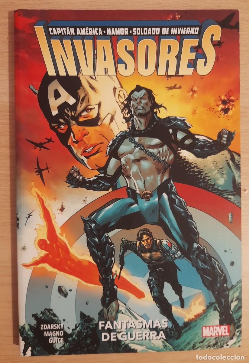 C&oacute;mics: Invasores - Fantasmas De Guerra - Coleccion Completa de 2 Tomos - Marvel - Panini