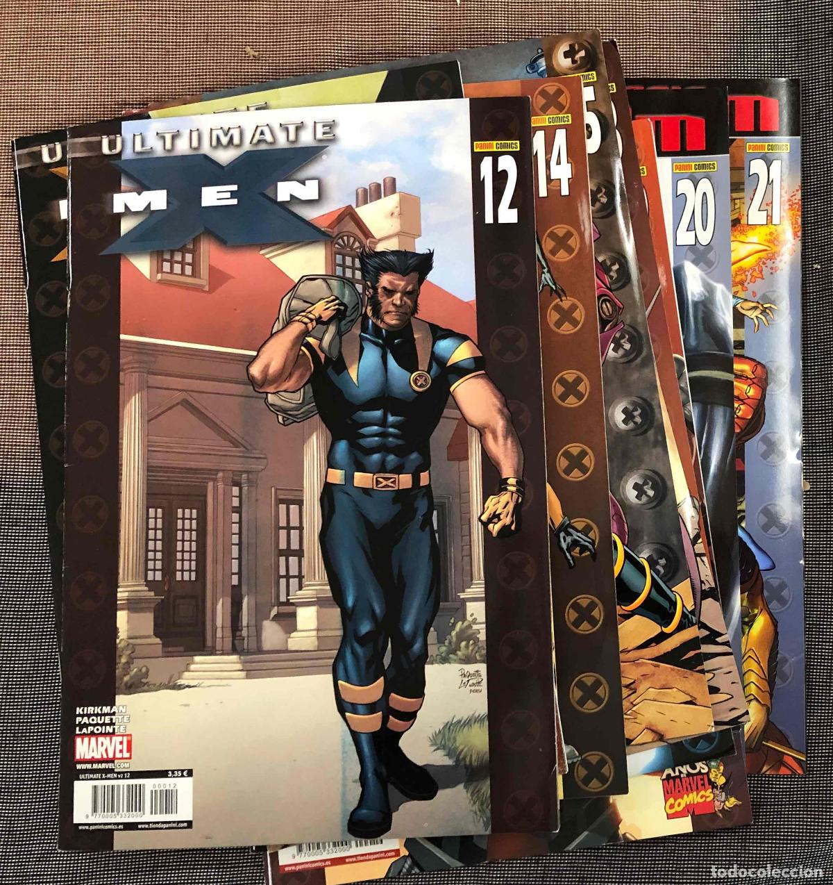 C&oacute;mics: ULTIMATE X-MEN VOL. 2 N&ordm; 12 AL 21. PANINI 2008