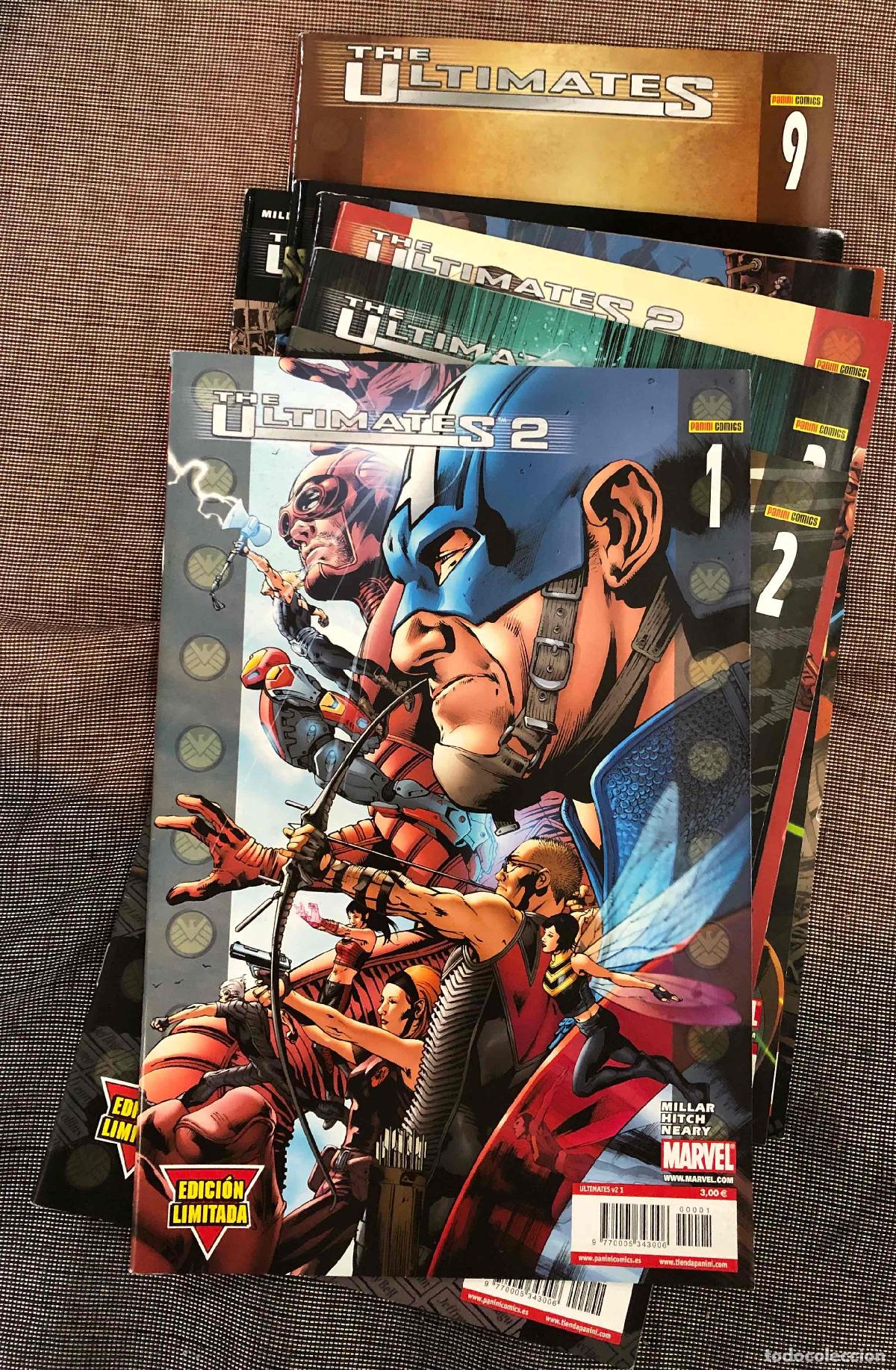 C&oacute;mics: THE ULTIMATES 2. N&ordm; 1 AL 9. EDICION LIMITADA. PANINI 206