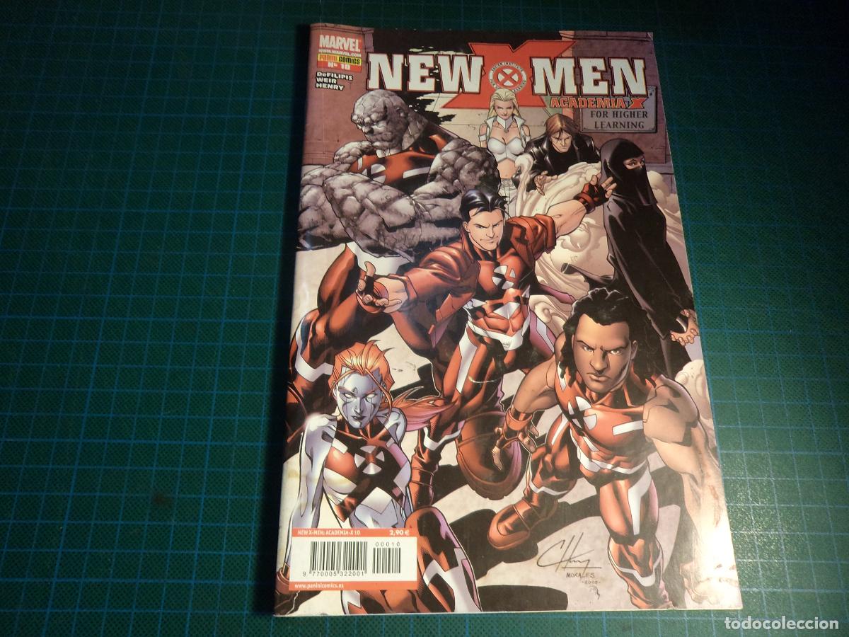 C&oacute;mics: New X Men: Academia-X. N&ordm; 10. Panini.