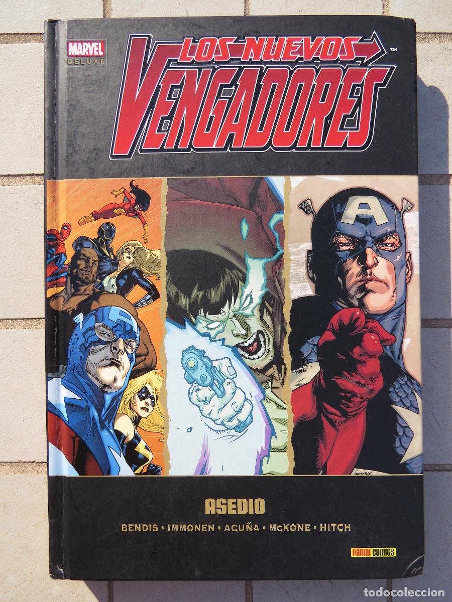 C&oacute;mics: Los Nuevos Vengadores 13 Asedio Marvel Deluxe Brian Michael Bendis Panini