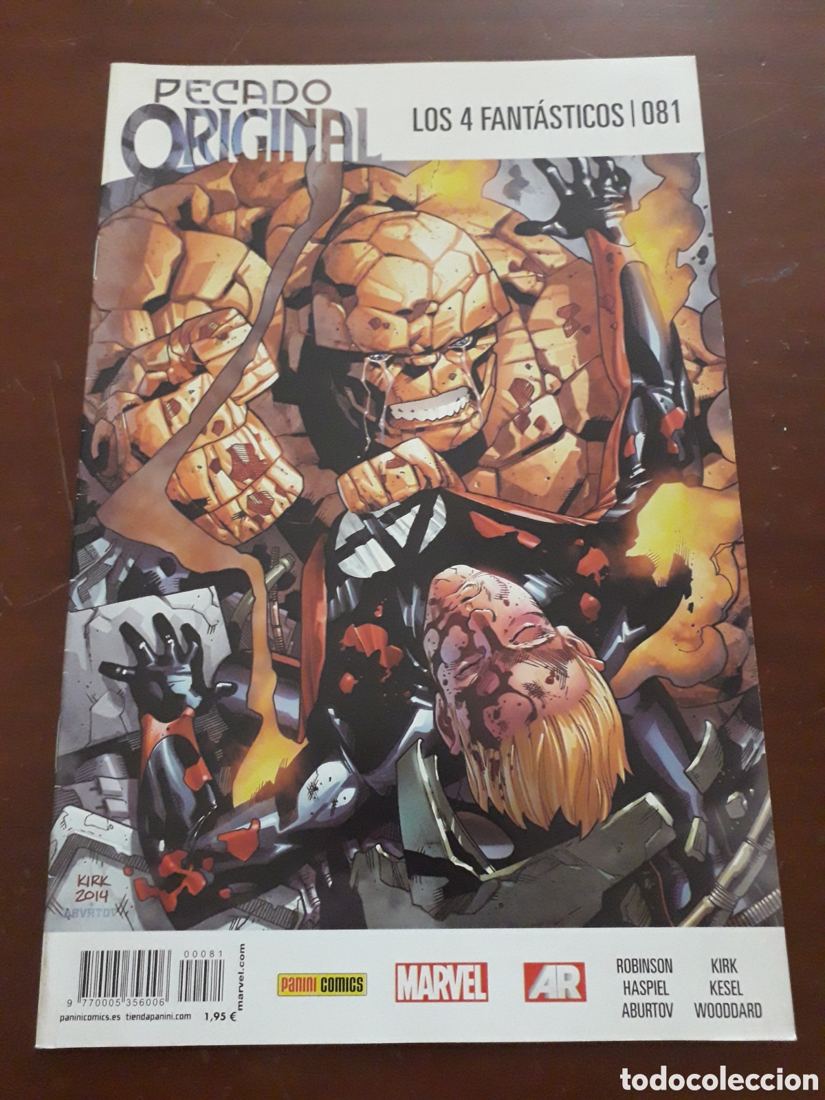 C&oacute;mics: LOS 4 FANTASTICOS N&Uacute;MERO 81.