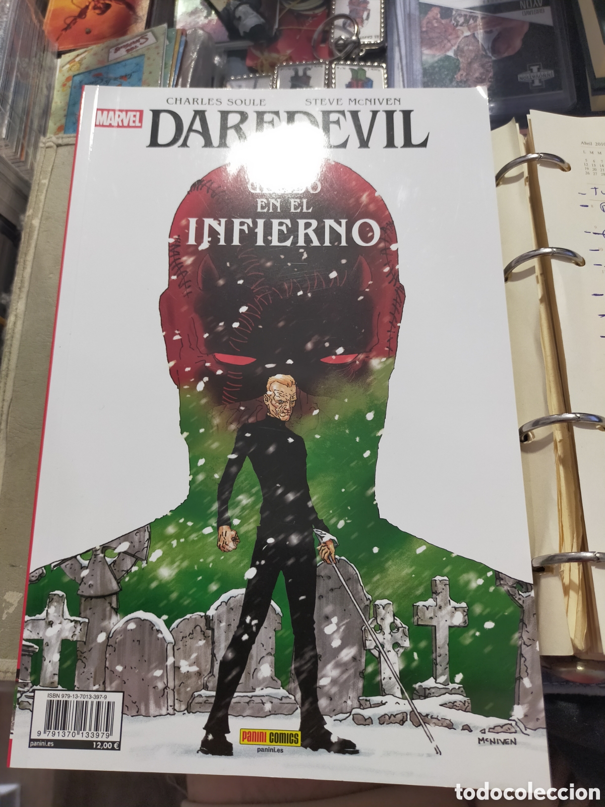 C&oacute;mics: DAREDEVIL DIA G&Eacute;LIDO EN EL INFIERNO PANINI COMO NUEVO