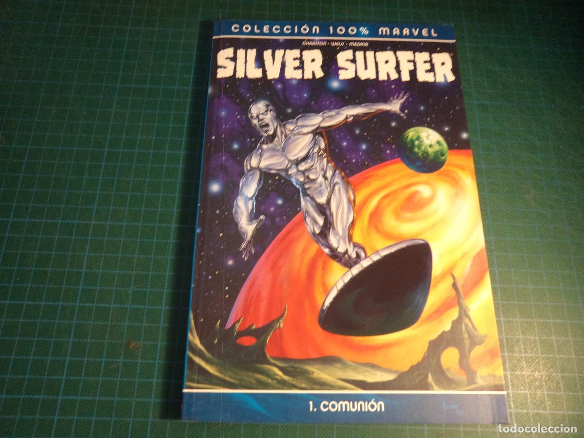 C&oacute;mics: Silver Surfer n&ordm; 1. Comunion. Coleccion 100% Marvel. Panini. - Foto 1