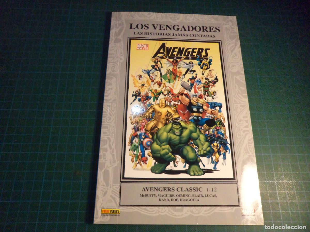C&oacute;mics: Los vengadores. Las historias jamas contadas. Panini.