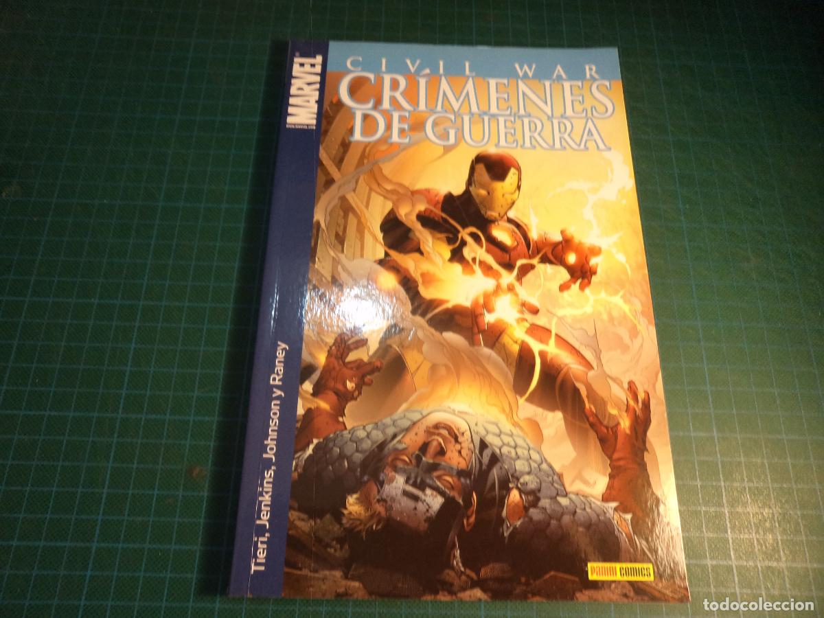 C&oacute;mics: Civic War. Crimenes de guerra. Panini.