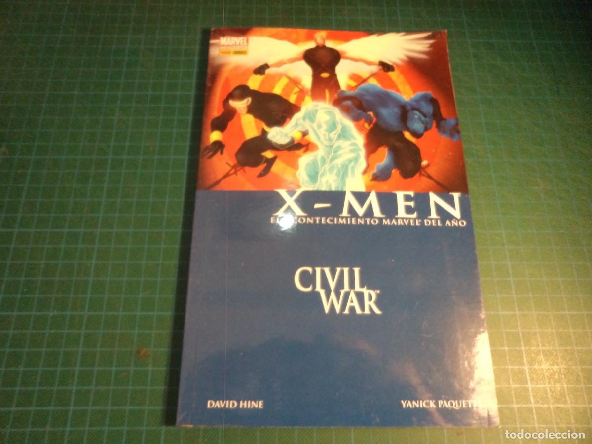C&oacute;mics: X Men Civil war. Panini.