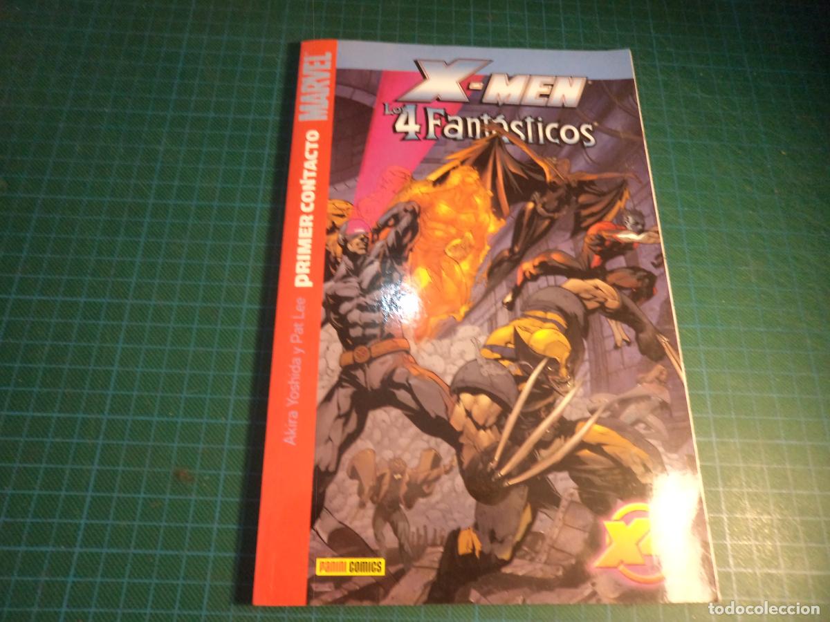 C&oacute;mics: X Men Los 4 Fantasticos. Primer contacto. Panini.