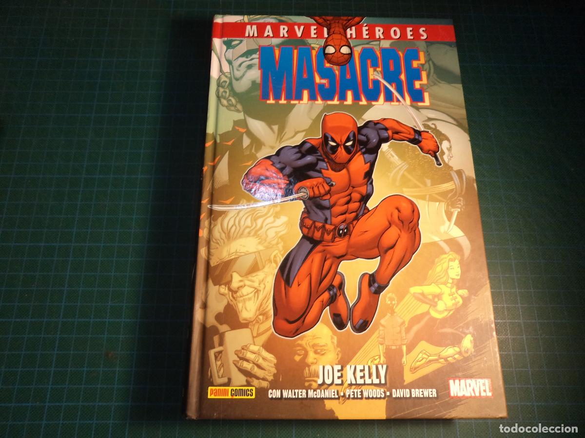 C&oacute;mics: Marvel Heroes. Masacre. Tomo 2. Panini.
