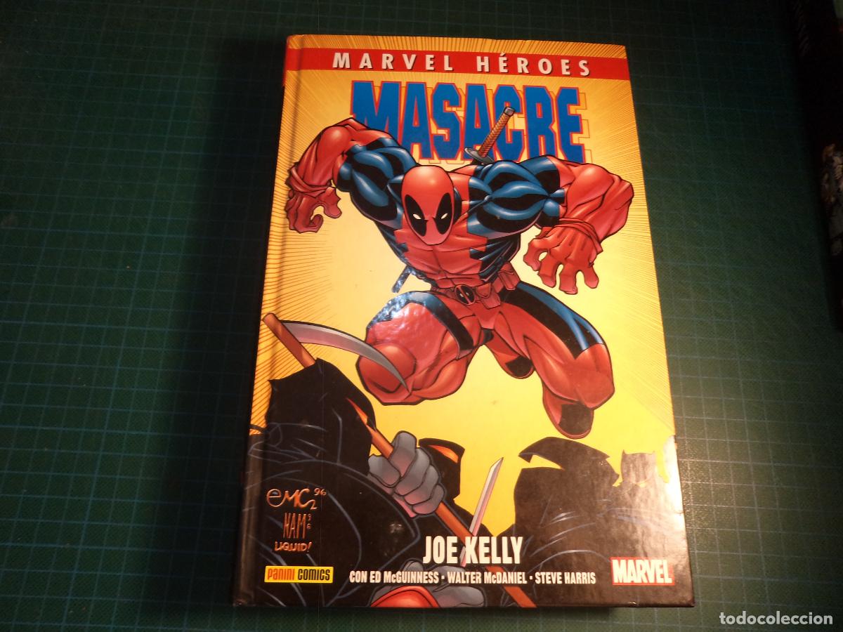 C&oacute;mics: Marvel Heroes. Masacre. Tomo 1. Panini.