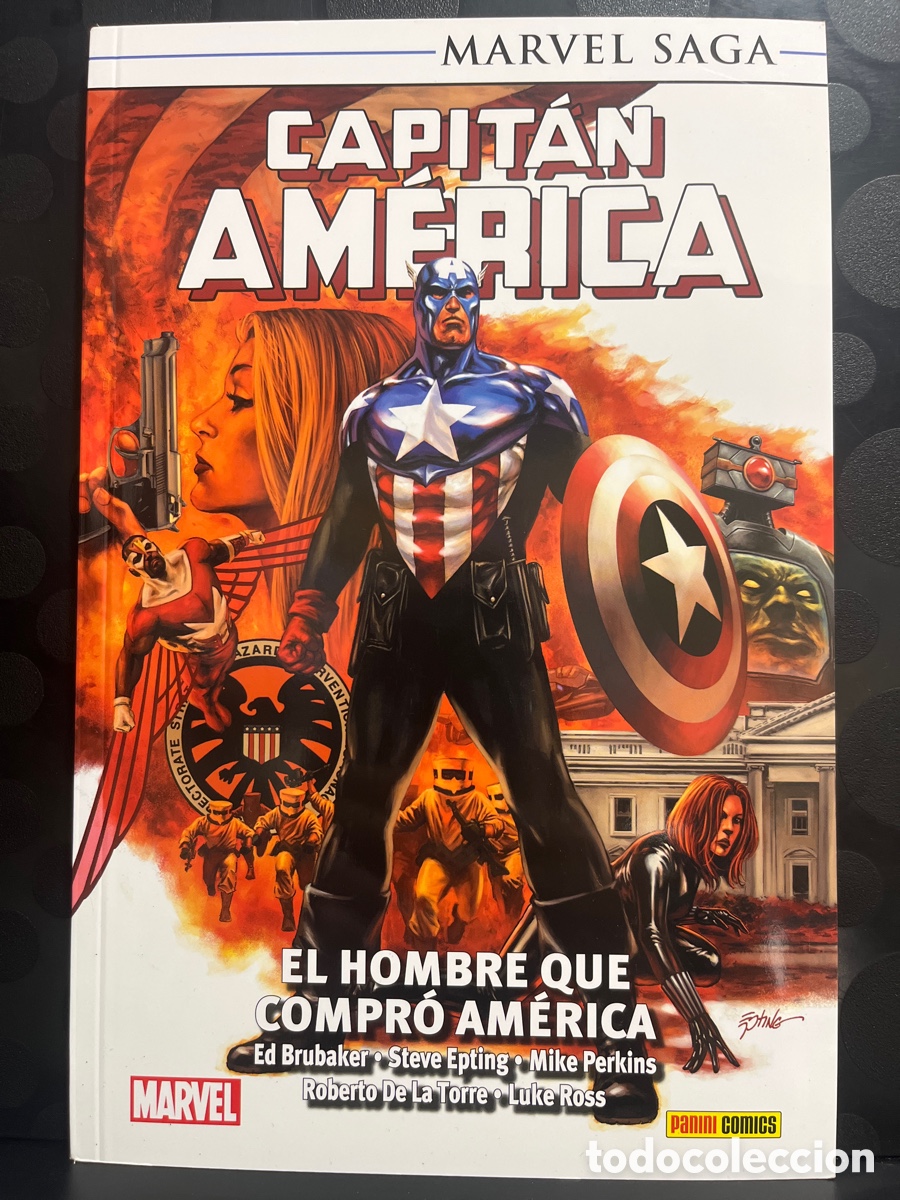 C&oacute;mics: CAPIT&Aacute;N AM&Eacute;RICA N.7 EL HOMBRE QUE COMPR&Oacute; AM&Eacute;RICA MARVEL SAGA TPB ( 2025/&hellip; )