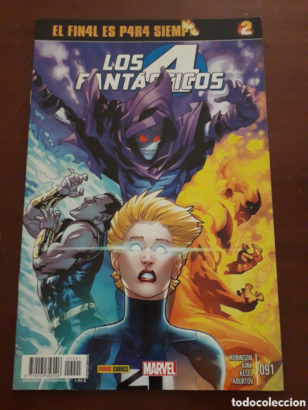 C&oacute;mics: LOS 4 FANTASTICOS N&Uacute;MERO 91