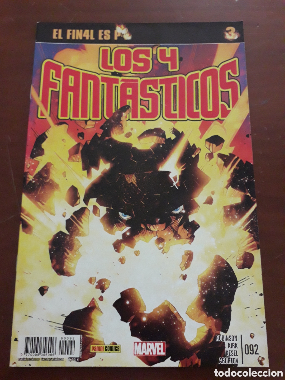 C&oacute;mics: LOS 4 FANTASTICOS N&Uacute;MERO 92