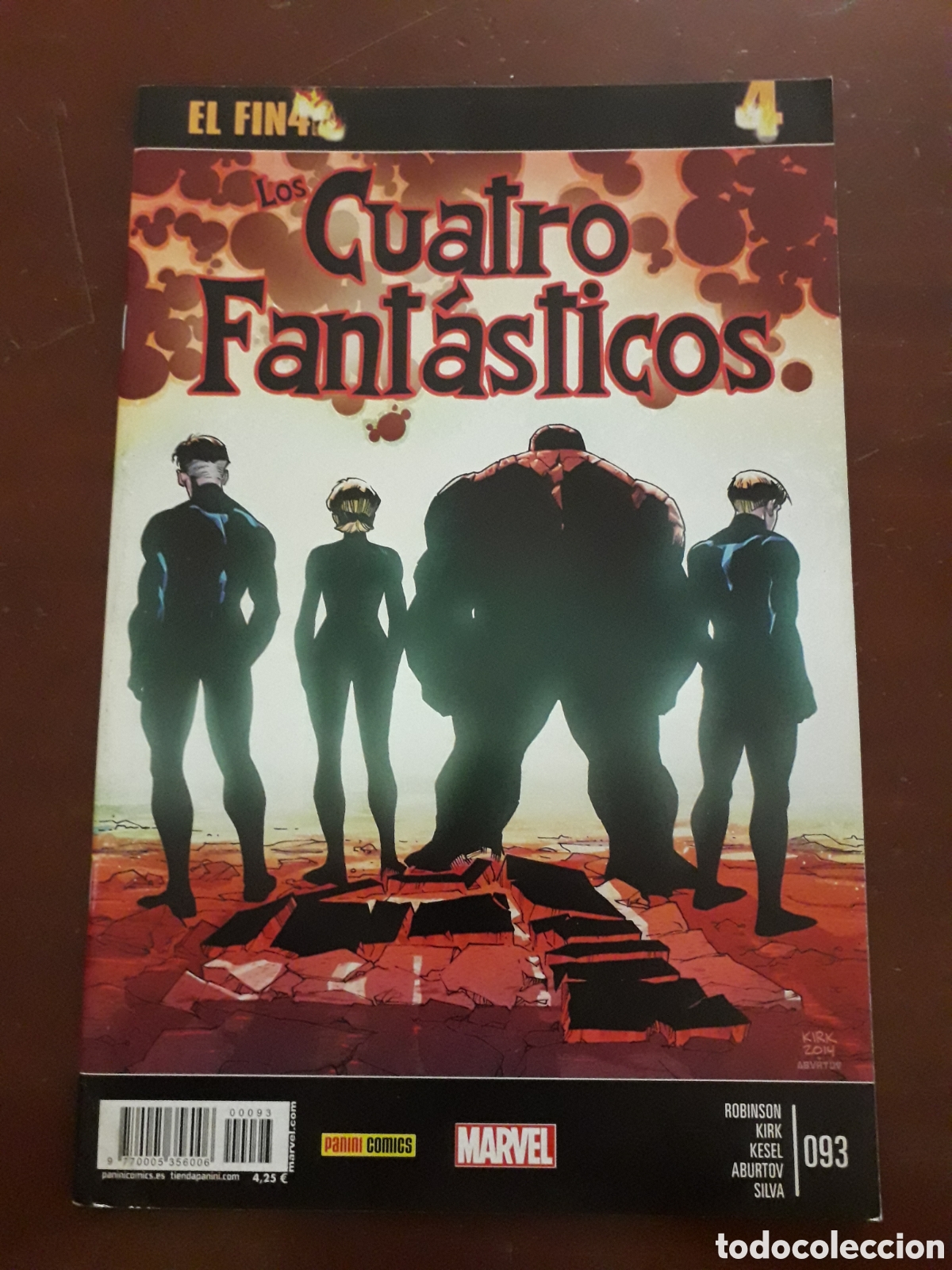 C&oacute;mics: LOS 4 FANTASTICOS N&Uacute;MERO 93