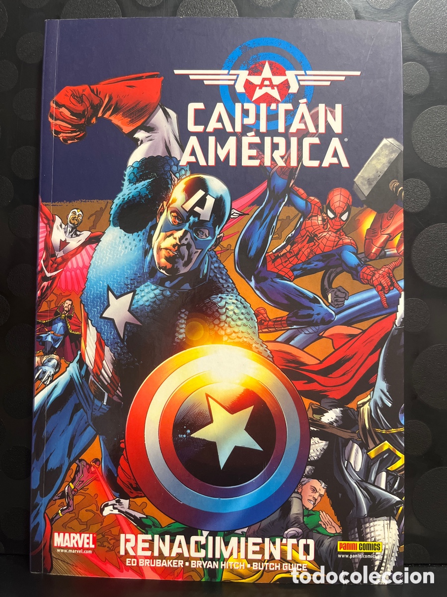 C&oacute;mics: CAPIT&Aacute;N AM&Eacute;RICA : RENACIMIENTO de ED BRUBAKER 100% MARVEL ( 2010 )