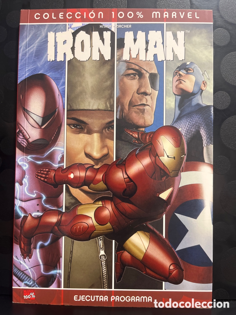 C&oacute;mics: IRON MAN : EJECUTAR PROGRAMA COLECCI&Oacute;N 100% MARVEL ( 2007 )