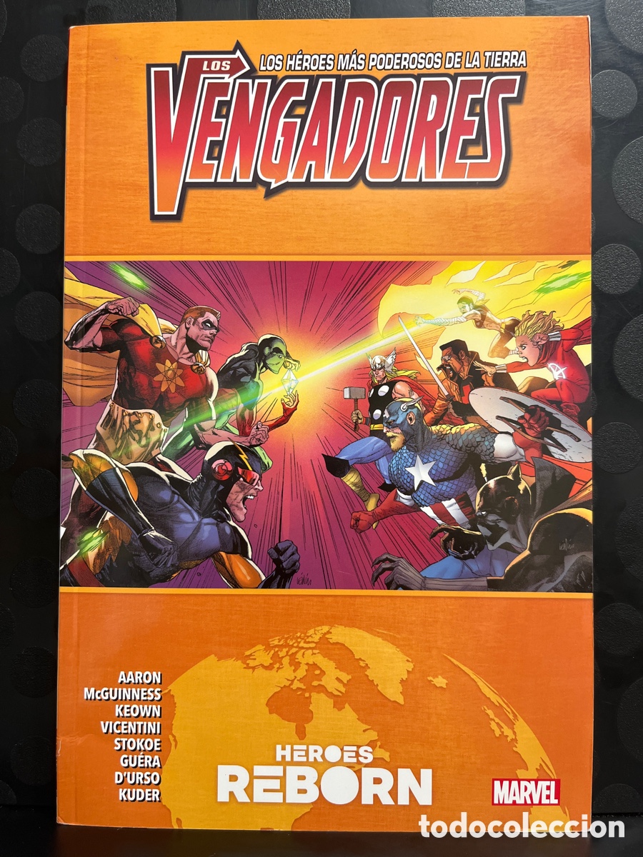C&oacute;mics: LOS VENGADORES N. 9 H&Eacute;ROES REBORN LOS H&Eacute;ROES M&Aacute;S PODEROSOS DE LA TIERRA MARVEL PREMIERE 85 (2021/25)