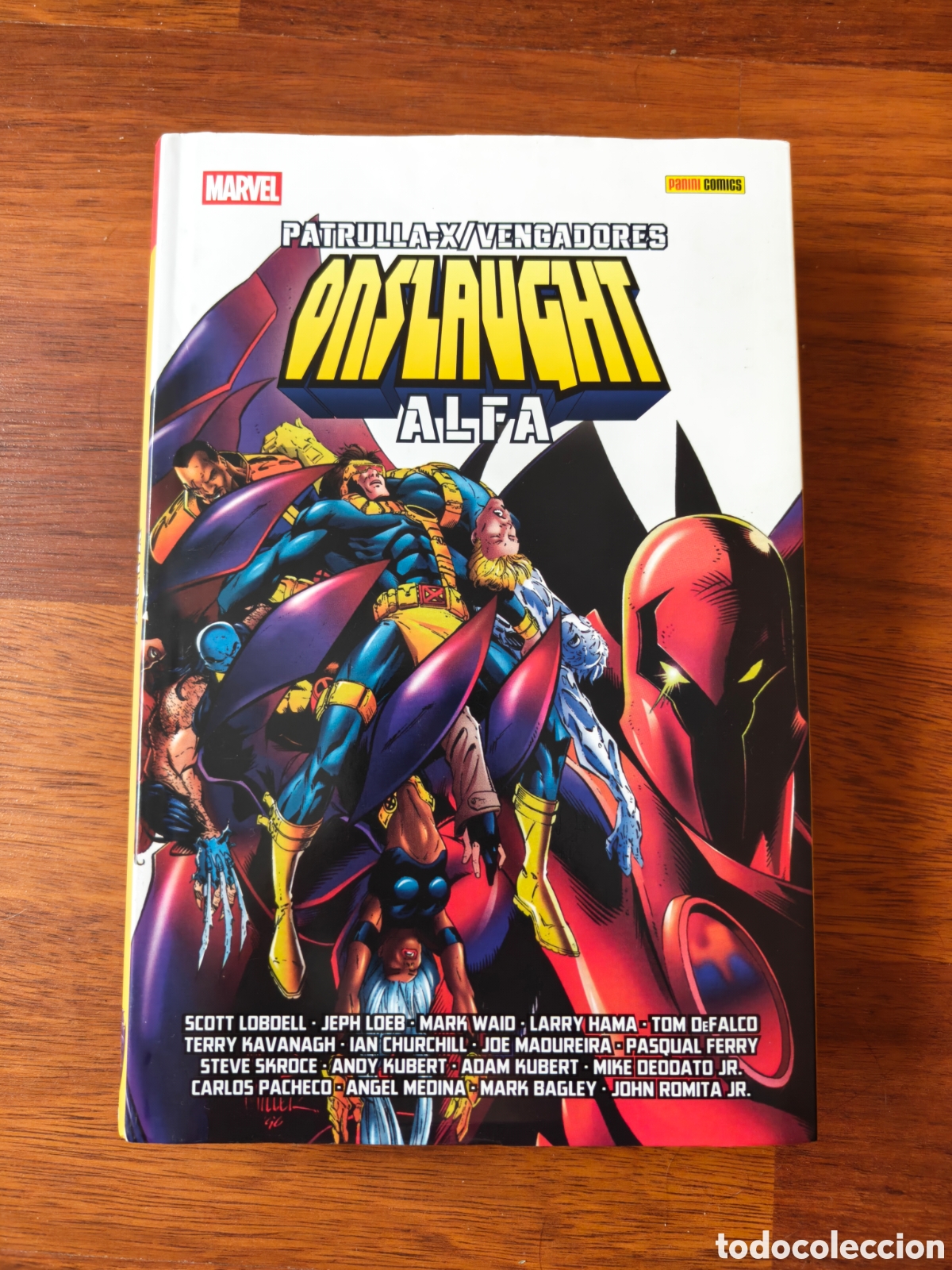 C&oacute;mics: Integral Patrulla X Vengadores Onslaught Alfa.