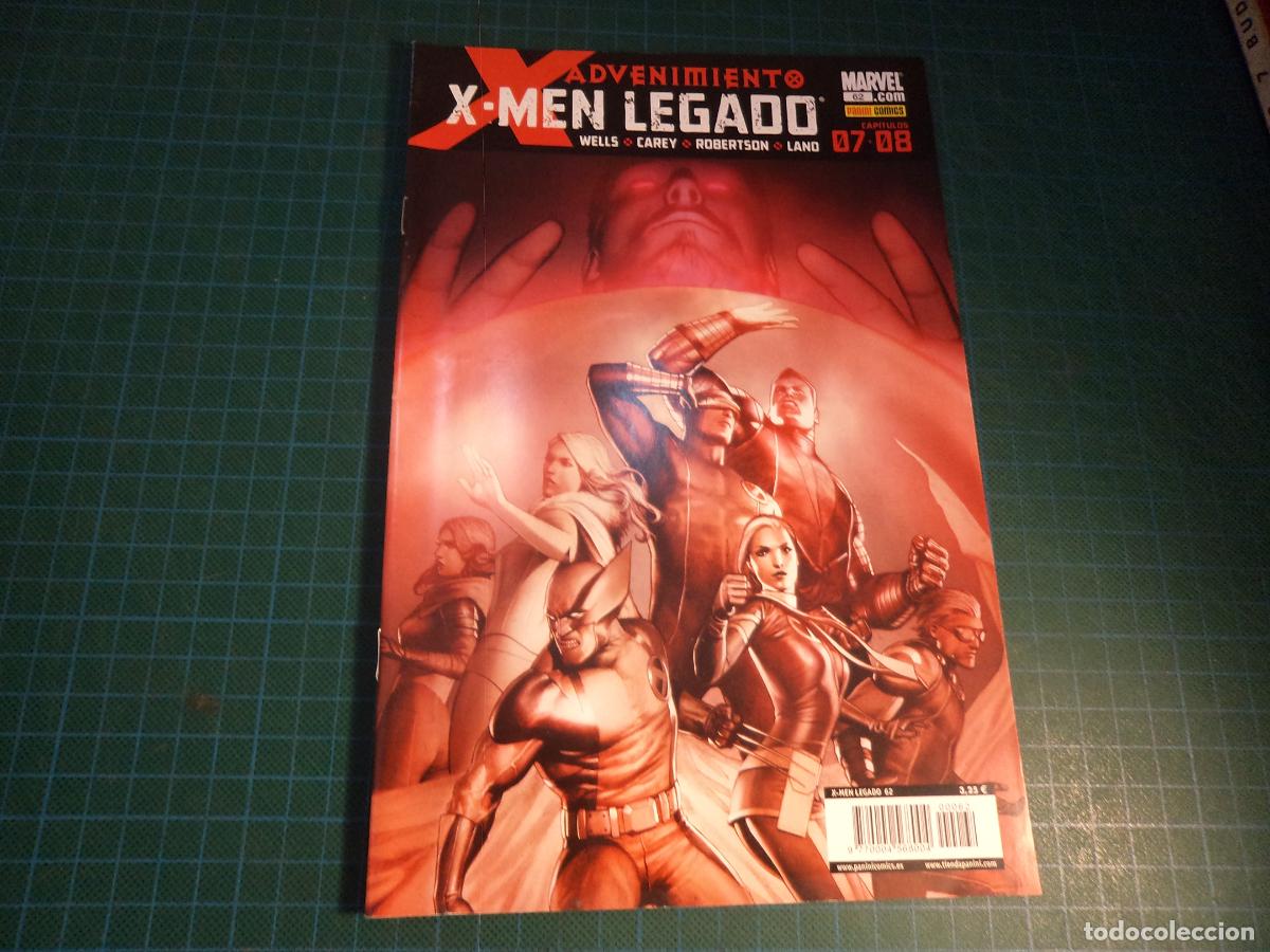 C&oacute;mics: X Men Legado. N&ordm; 62. Panini.