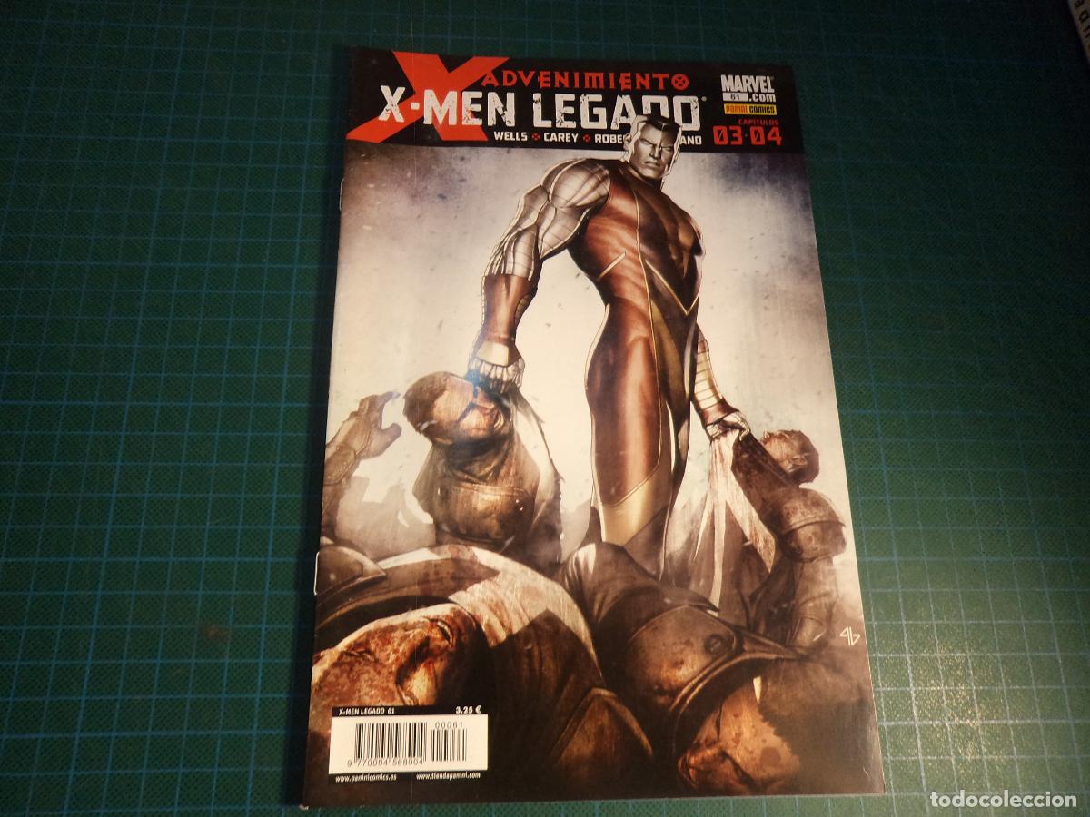 C&oacute;mics: X Men Legado. N&ordm; 61. Panini.