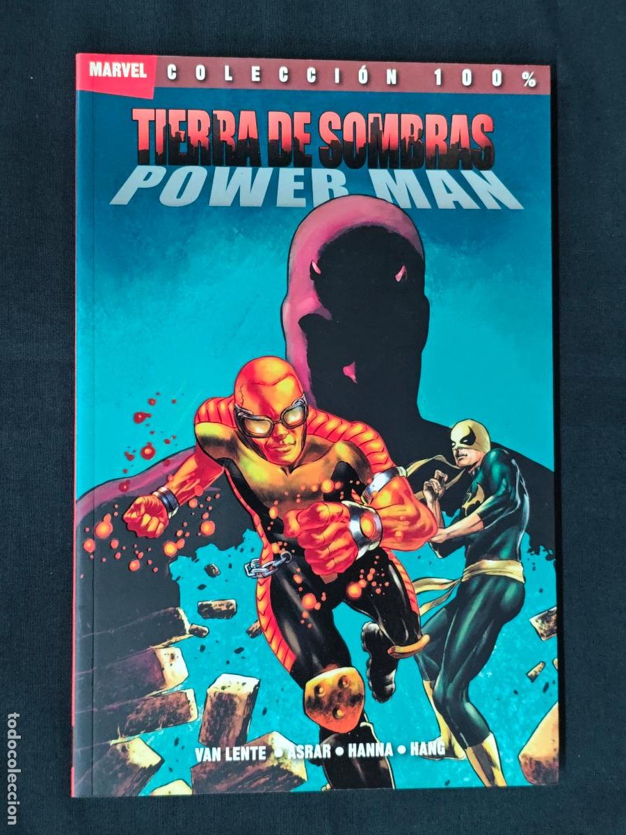 C&oacute;mics: COLECCION 100% - TIERRA DE SOMBRAS - POWER MAN - PANINI -