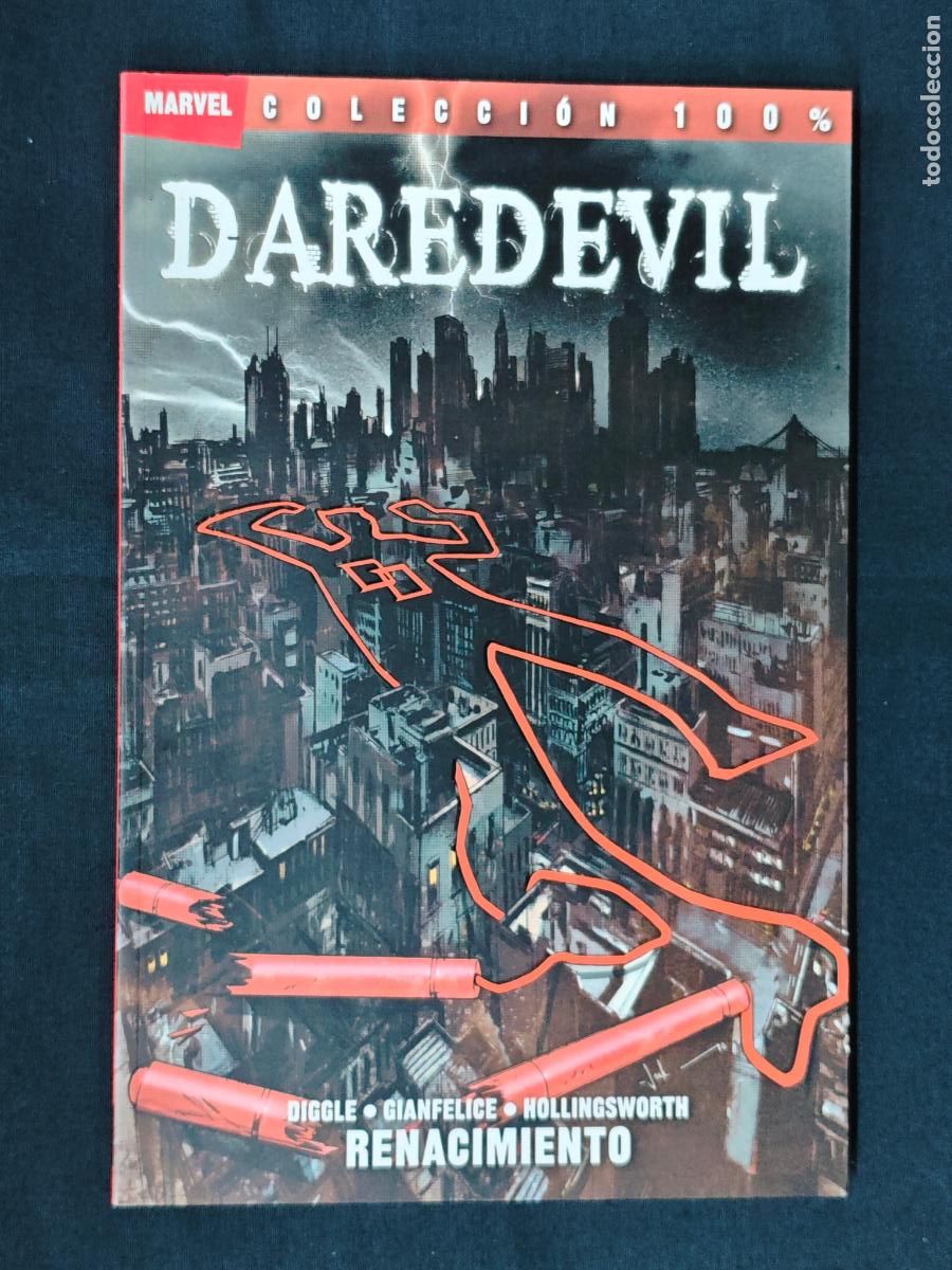 C&oacute;mics: COLECCION 100% - DAREDEVIL - RENACIMIENTO - PANINI -