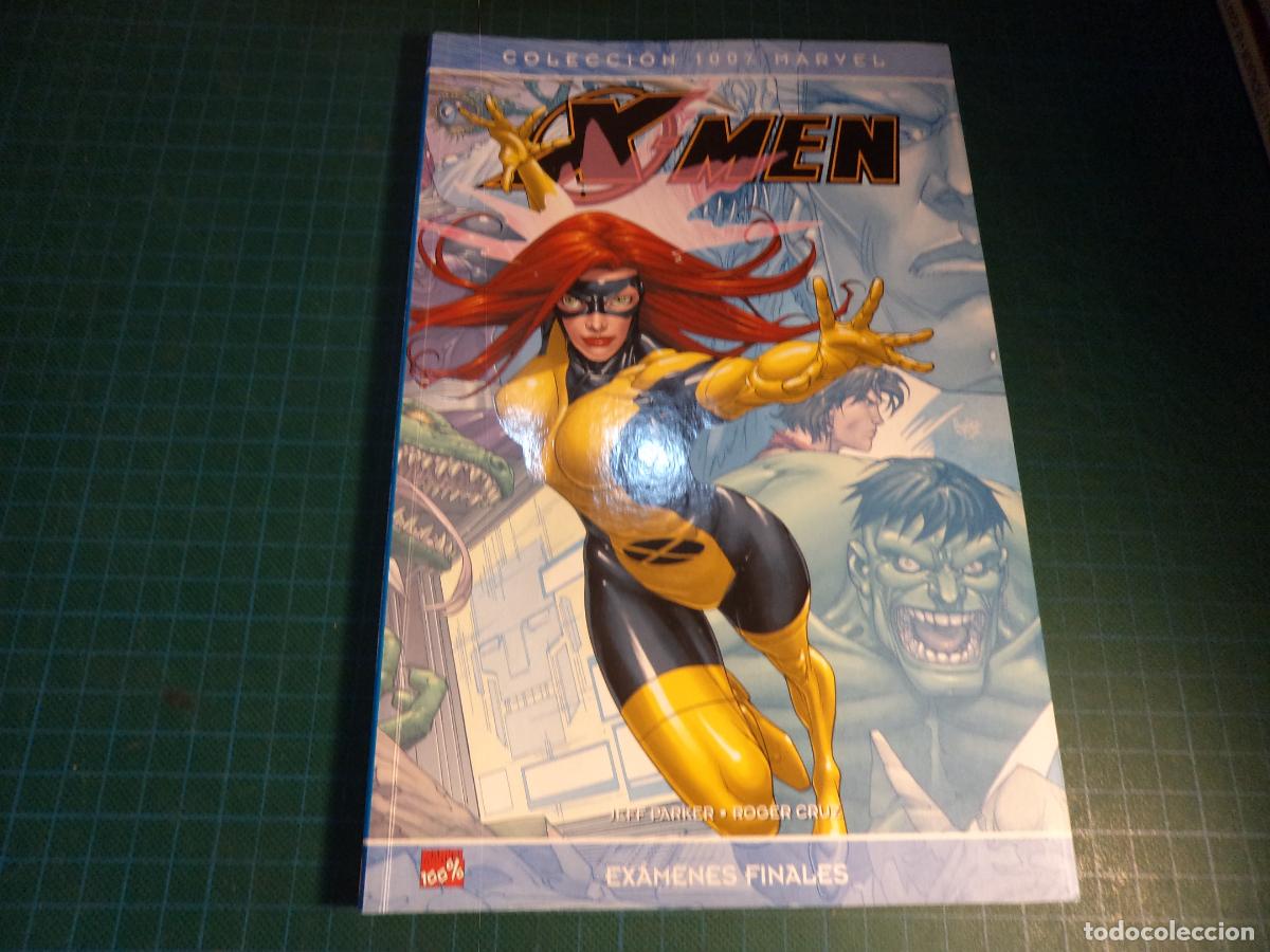 C&oacute;mics: X Men. Examenes finales. Coleccion 100% Marvel. Panini.