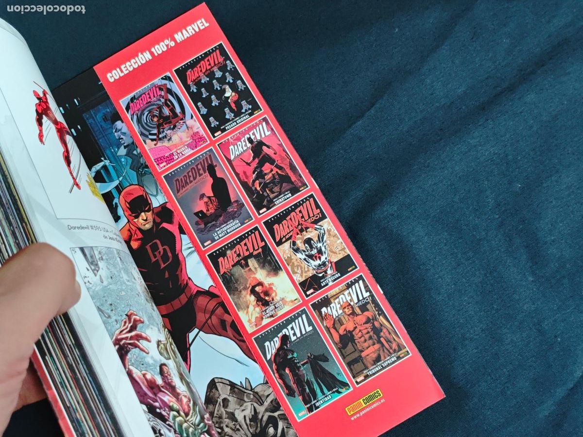 C&oacute;mics: COLECCION 100% - DAREDEVIL - ALCALDE FISK - PANINI - - Foto 5