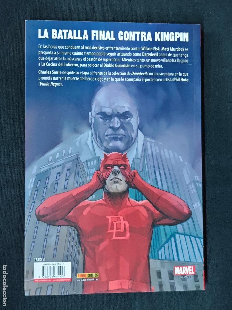 C&oacute;mics: COLECCION 100% - DAREDEVIL - LA MUERTE DE DAREDEVIL - PANINI - - Foto 2
