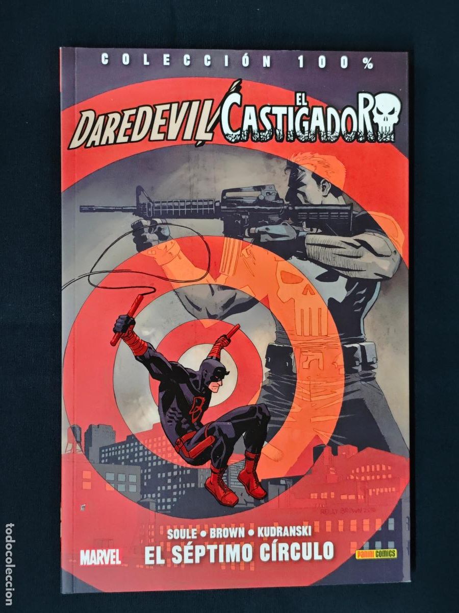 C&oacute;mics: COLECCION 100% - DAREDEVIL / EL CASTIGADOR - EL SEPTIMO CIRCULO - PANINI -