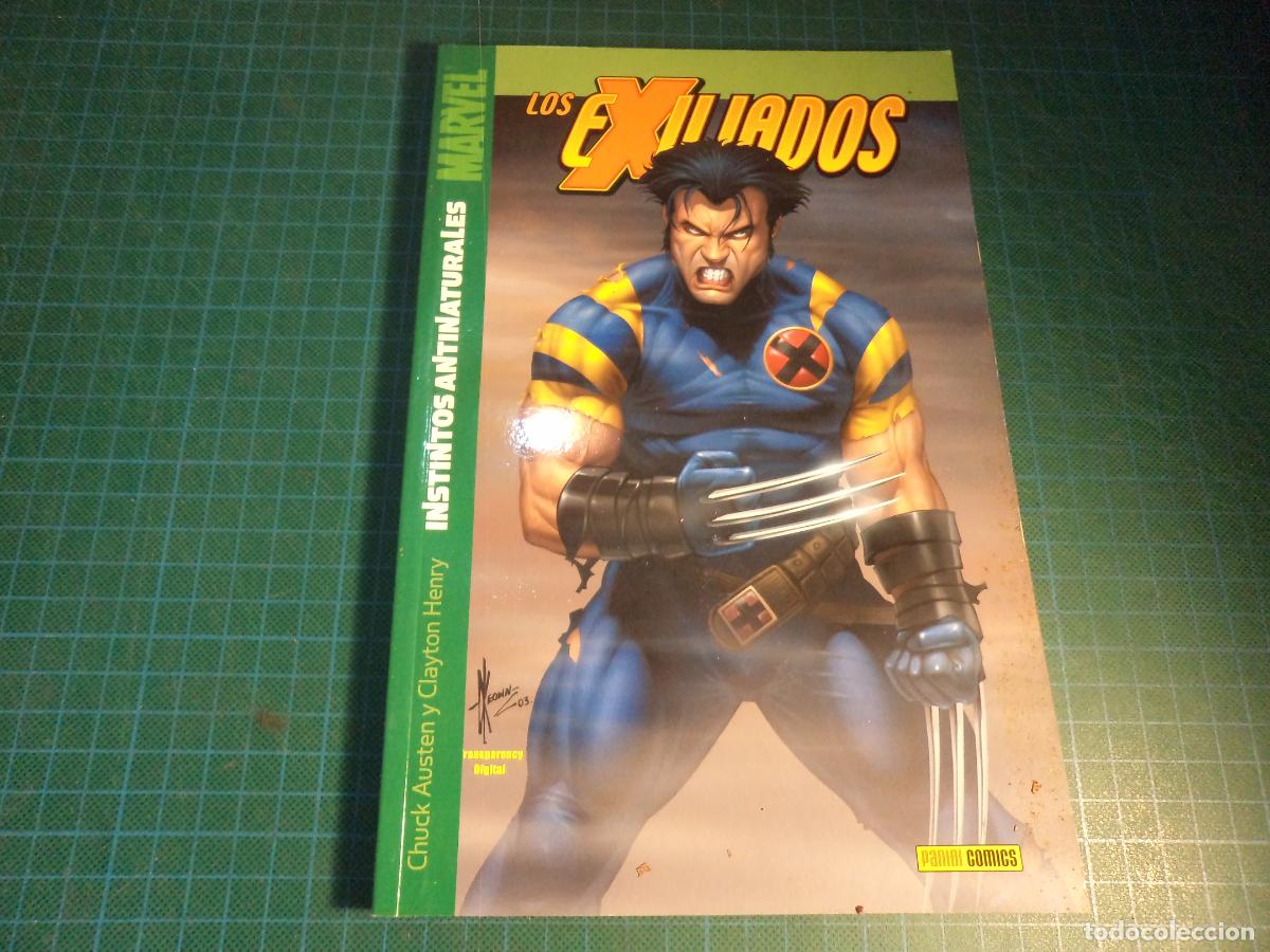 C&oacute;mics: Los exiliados. Instintos antinaturales. Panini. (Ref. 9-B)
