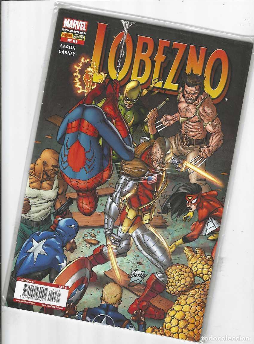 C&oacute;mics: LOBEZNO VOL. 4 VOL. IV N&ordm; 61 - GRAPA PANINI - MUY BUEN ESTADO