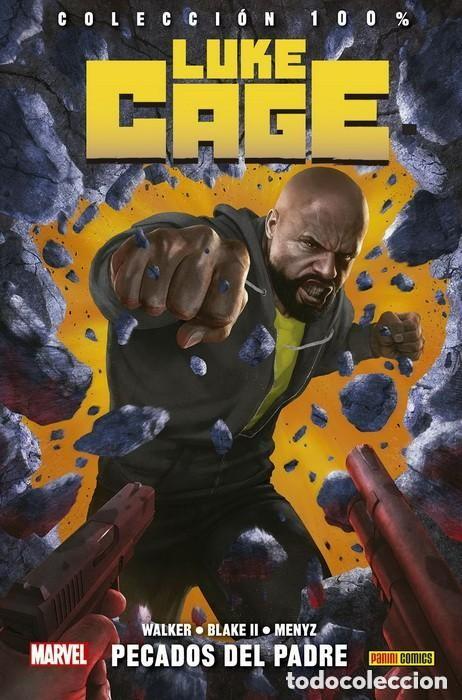 C&oacute;mics: 100% Marvel HC. Luke Cage tomo 1. Pecados del padre. TOMO PANINI. POWER MAN.