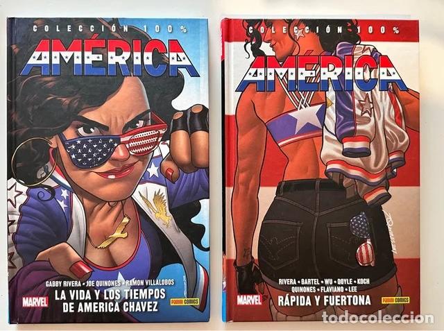 C&oacute;mics: AMERICA COMPLETA 2 TOMOS. PANINI. AMERICA CHAVEZ.