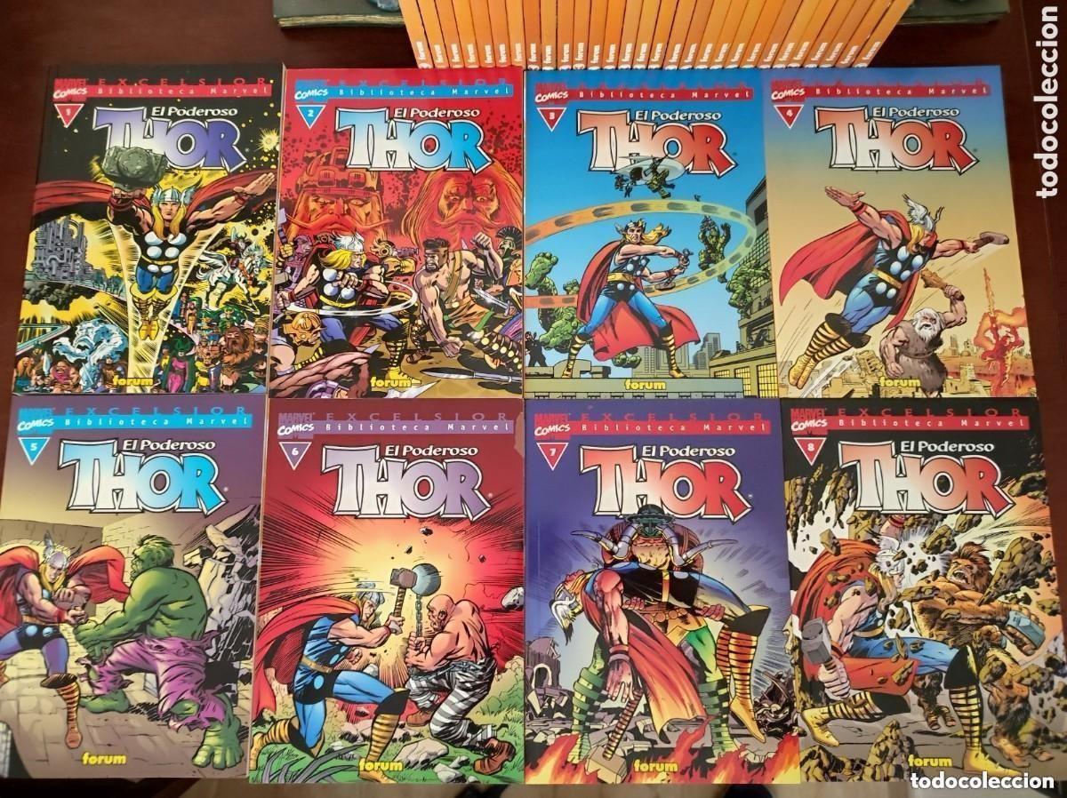 C&oacute;mics: Thor coleccion completa 37 comics Biblioteca Marvel, Marvel Comics, Escelsior, Forum (1-37) - Foto 2