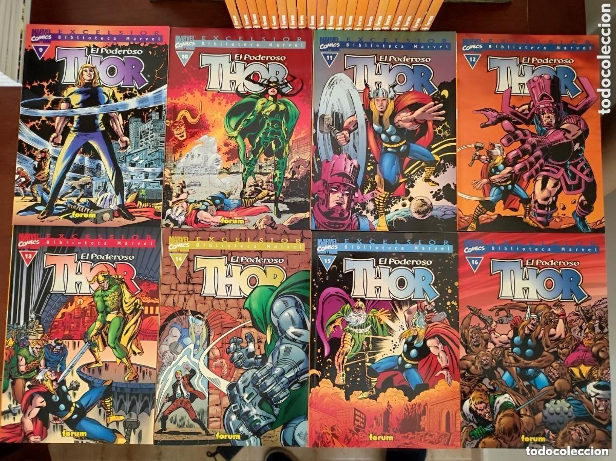 C&oacute;mics: Thor coleccion completa 37 comics Biblioteca Marvel, Marvel Comics, Escelsior, Forum (1-37) - Foto 3