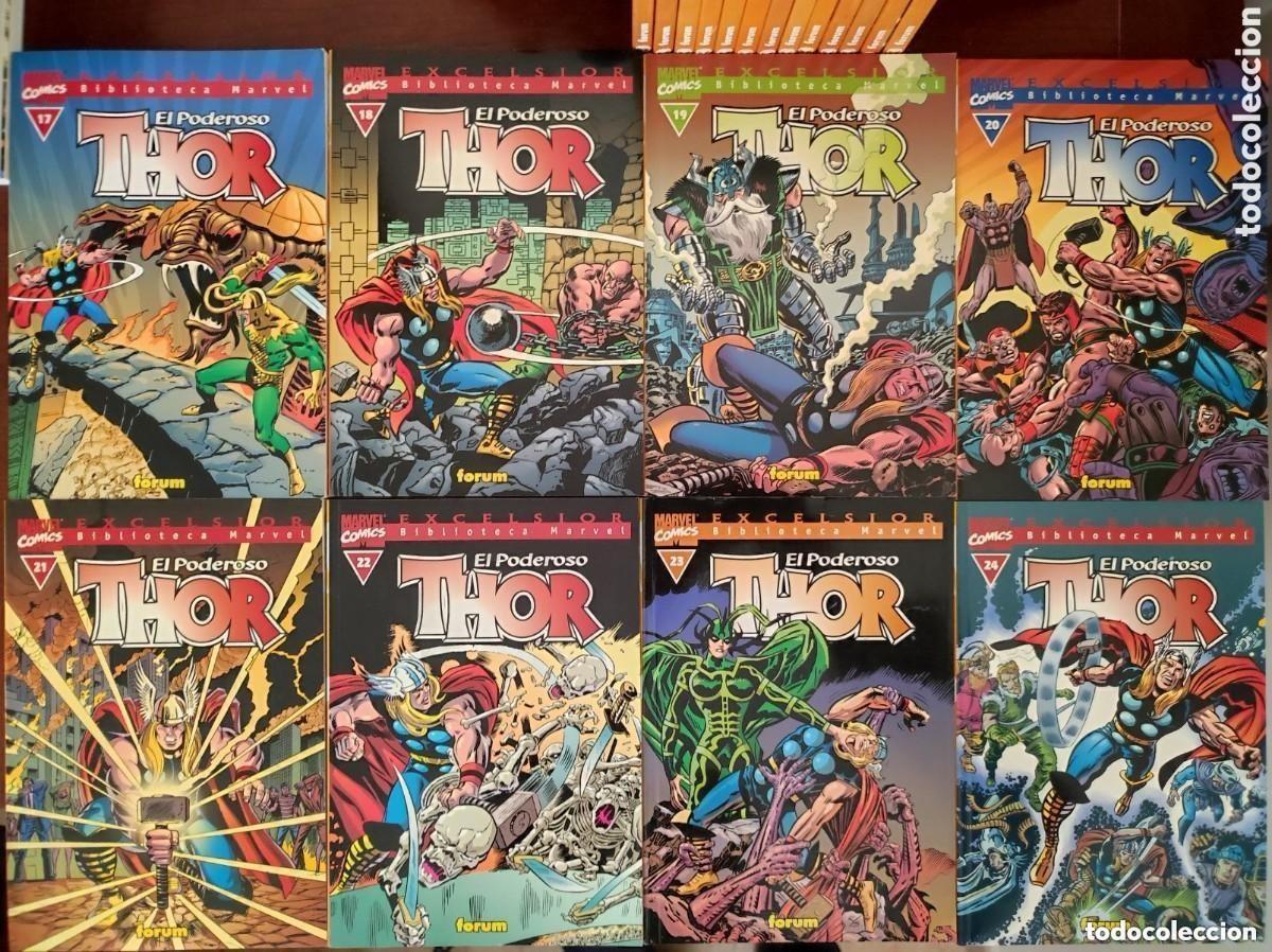 C&oacute;mics: Thor coleccion completa 37 comics Biblioteca Marvel, Marvel Comics, Escelsior, Forum (1-37) - Foto 4