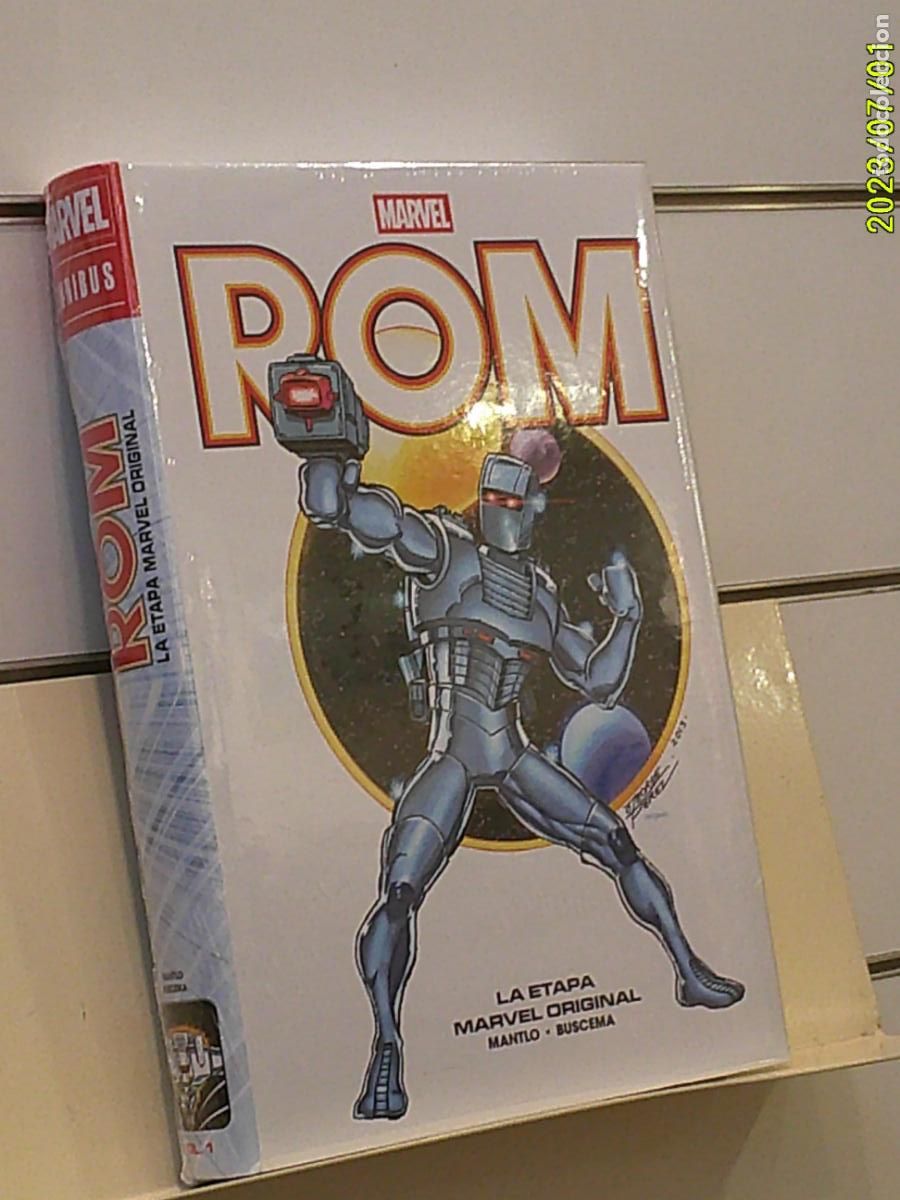 C&oacute;mics: MARVEL OMNIBUS ROM VOL. 1 LA ETAPA MARVEL ORIGINAL TOMO TAPA DURA - PANINI OFERTA