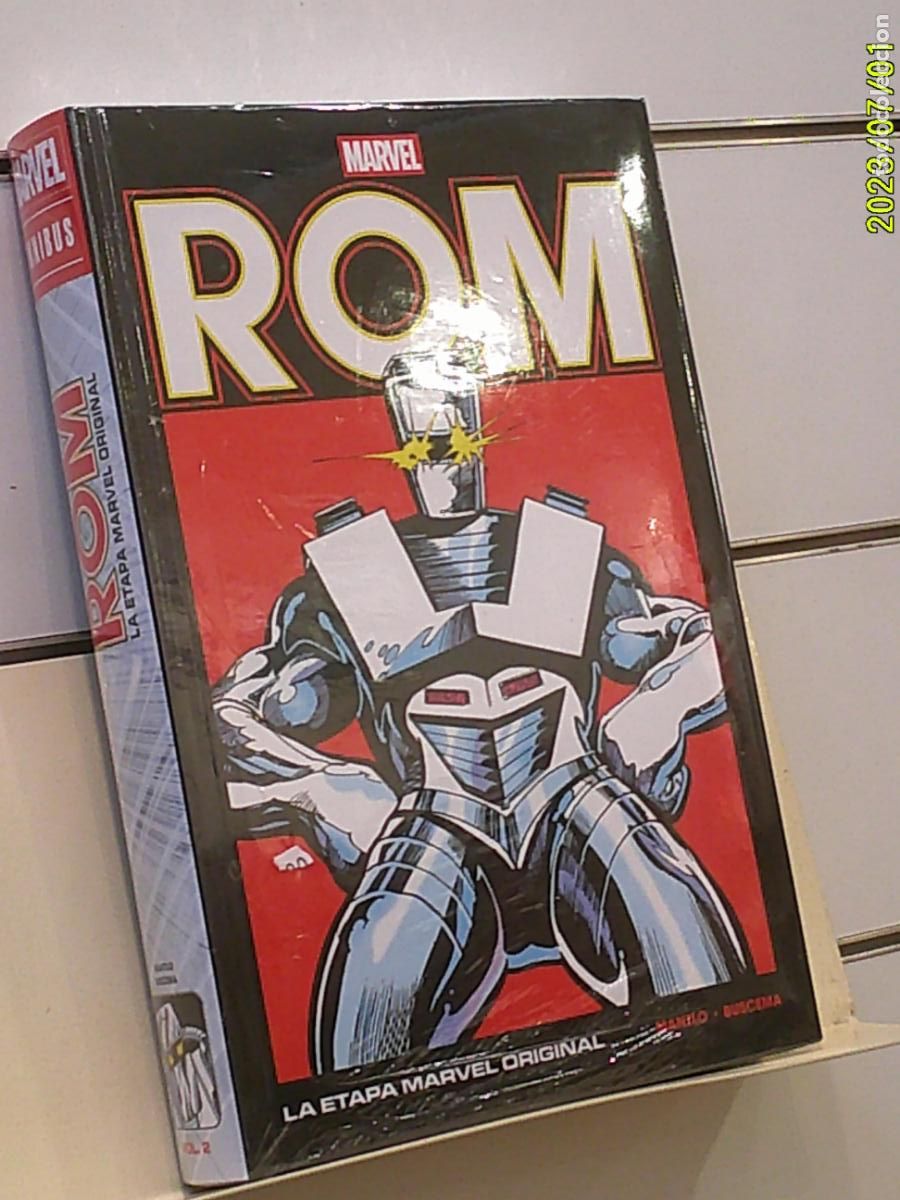 Comics: MARVEL OMNIBUS ROM VOL. 2 LA ETAPA MARVEL ORIGINAL TOMO TAPA DURA - PANINI OFERTA (ANTES 75&euro;)