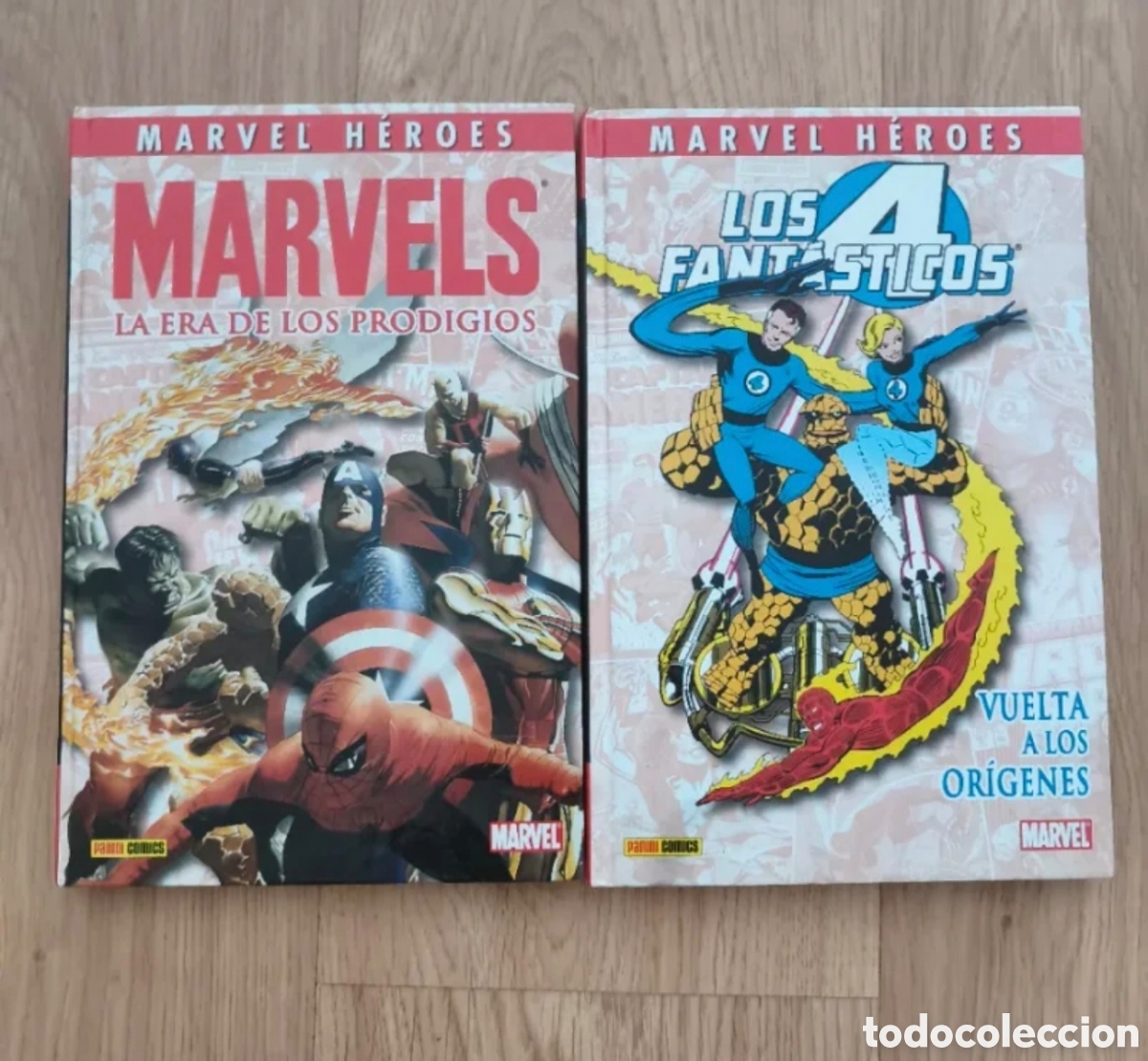 C&oacute;mics: LOTE DE 2 TOMOS: COLECIONABLE MARVEL H&Eacute;ROES (PANINI C&Oacute;MICS)