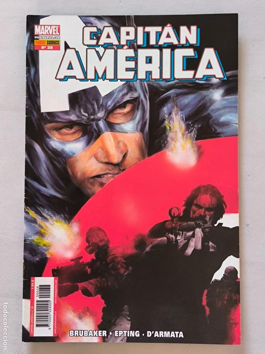C&oacute;mics: CAPITAN AMERICA N&ordm; 38 - MARVEL - PANINI (8J)
