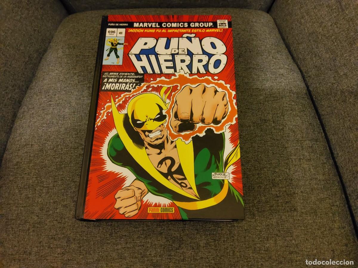 C&oacute;mics: Pu&ntilde;o de hierro. Integral. Omni Gold. Panini.