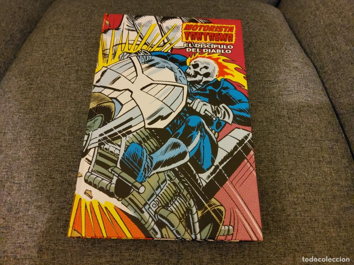 C&oacute;mics: Motorista Fantasma. Tomo 2. El Disc&iacute;pulo del Diablo. Marvel Limited Edition. Panini.