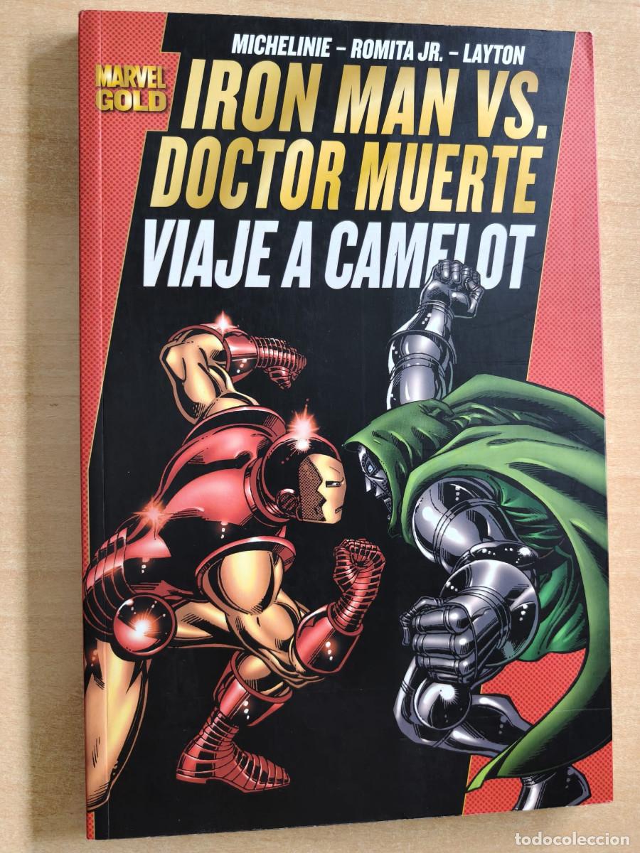 C&oacute;mics: Comic Marvel Gold. Iron Man Vs. Doctor Muerte: Viaje a Camelot