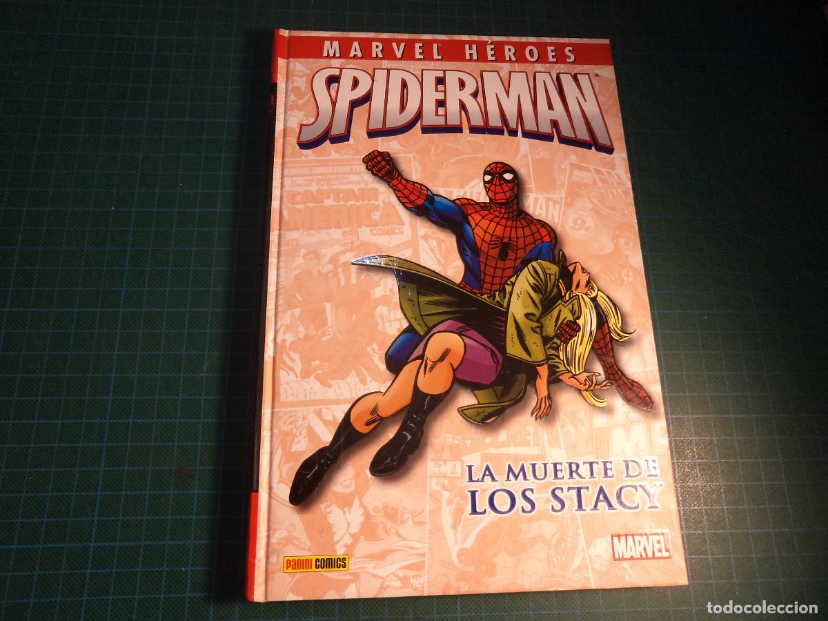 C&oacute;mics: Marvel Heroes. Spiderman. La muerte de Stacy. Panini.